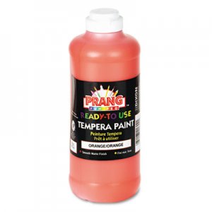 Prang Ready-to-Use Tempera Paint, Orange, 16 oz DIX21602 21602