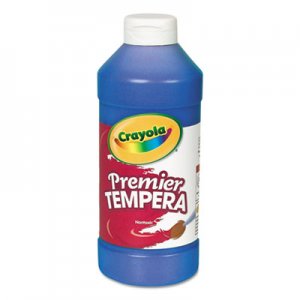 Crayola Premier Tempera Paint, Blue, 16 oz CYO541216042 54-1216-042