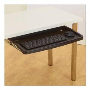Kensington Comfort Keyboard Drawer with SmartFit System, 26w x 13.25d, Black KMW60004 K60004US