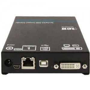 Black Box DKM Compact KVM Extender Transmitter - DVI-D, (2) USB HID, CATx ACX1T-11-C