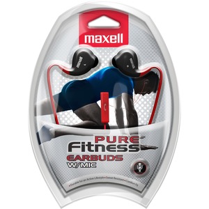 Maxell Pure Fitness Ear bud with Mic 192005 PFIT-1