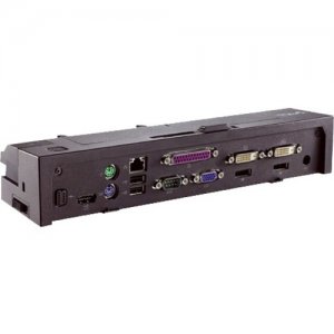 Dell - Certified Pre-Owned E-Port Plus Advanced Port Replicator with USB 3.0 331-7947