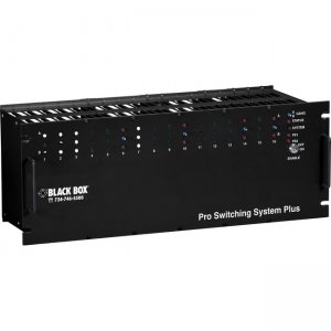 Black Box Pro Switching Gang Switch Chassis - 4U, 18-Card Slot SM960A