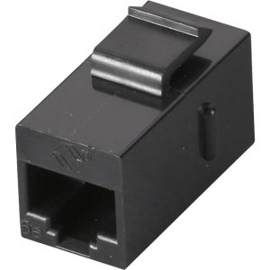Black Box Cat.5e Coupler - Unshielded, Straight-Pin, Black FM592