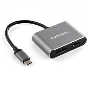 StarTech.com DisplayPort/HDMI/USB-C Audio/Video Adapter CDP2DPHD