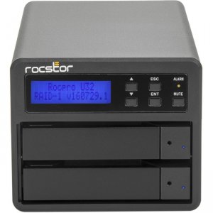 Rocstor Rocpro Reliable High Capacity USB 3.0 & eSATA Storage GP41XX-01 U32