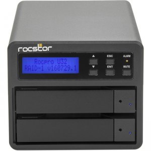 Rocstor Rocpro Reliable High Capacity USB 3.0 & eSATA Storage GP4103-01 U32
