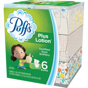 Puffs Plus Lotion Facial Tissue 39383CT PGC39383CT