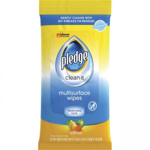 Pledge Multisurface Wipes 319249CT