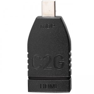 C2G 4K Mini DisplayPort to HDMI Adapter Converter - 30Hz 29875
