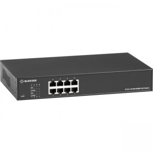 Black Box LPB1300 Series Gigabit Ethernet PoE+ Switch LPB1308A-R2