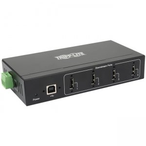 Tripp Lite 4-Port Industrial-Grade USB 2.0 Hub U223-004-IND-1
