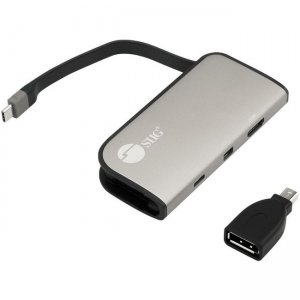 SIIG USB-C to mDP & HDMI VXP Video Adapter with PD 3.0 CB-TC0H11-S1
