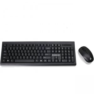 Iogear Long Range 2.4 GHz Wireless Keyboard and Mouse Combo GKM552RB