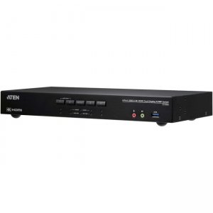 Aten 4-Port USB 3.0 4K HDMI Dual Display KVMP Switch CS1844