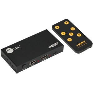 SIIG 2-Port HDMI 2.0 4K HDR Splitter / Switcher CE-H26D11-S1