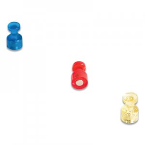 U Brands Magnetic Push Pins, Assorted, 0.75", 6/Pack UBRIM356601 5169U00-24