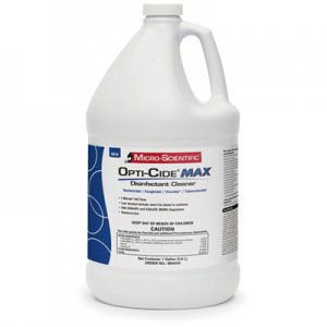 Opti-Cide Max Disinfectant Cleaner, 1 gal Bottle, 4/Carton WMNM60035 M60035