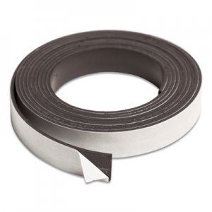 U Brands Magnetic Adhesive Tape Roll, 0.5" x 7 ft, Black, 1/Roll UBRFM2319 5153U00-12