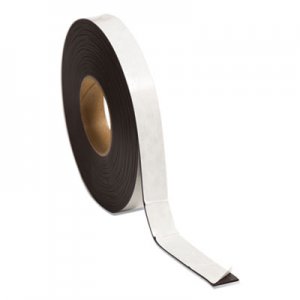 U Brands Magnetic Adhesive Tape Roll, 1" x 50 ft, Black, 1/Roll UBRFM2021 5150U00-06