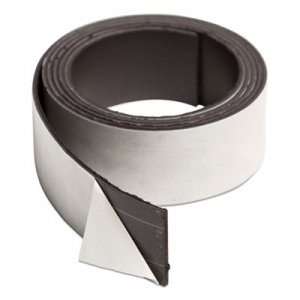 U Brands Magnetic Adhesive Tape Roll, 1" x 4 ft, Black, 1 Roll UBRFM2020 5149U00-24