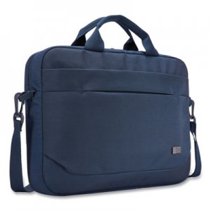 Case Logic Advantage Laptop Attache, For 14" Laptops, 14.6 x 2.8 x 13, Dark Blue CLG3203987 3203987