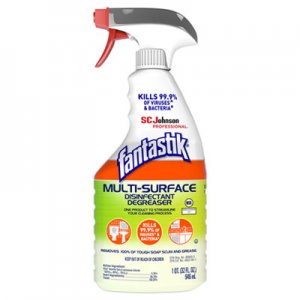 Fantastik Multi-Surface Disinfectant Degreaser, Herbal, 32 oz Spray Bottle SJN311836EA 0005400000328