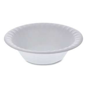 Pactiv Unlaminated Foam Dinnerware, Bowl, 6" Diameter, 12 oz, White, 1,000/Carton PCTYTH100120000 YTH100120000
