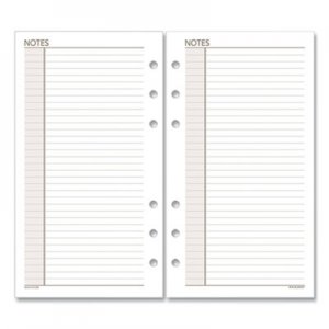At-A-Glance Lined Notes Pages, 6.75 x 3.75, White, 30/Pack AAG013200 013200