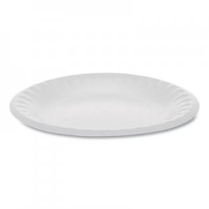 Pactiv Unlaminated Foam Dinnerware, Plate, 6" Diameter, White, 1,000/Carton PCTYTH100060000 YTH100060000