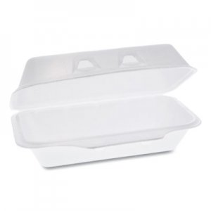 Pactiv SmartLock Foam Hinged Containers, Medium, 8.75 x 4.5 x 3.13, White, 440/Carton PCTYHLW01840000 YHLW01840000