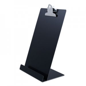 Saunders Free Standing Clipboard and Tablet Stand, 1" Clip Capacity, Holds 6.5 x 11, Black SAU22530 22530
