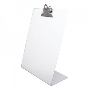 Saunders Free Standing Clipboard, Portrait, 1" Clip Capacity, 8.5 x 11 Sheets, White SAU22525 22525
