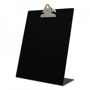 Saunders Free Standing Clipboard, Portrait, 1" Clip Capacity, 8.5 x 11 Sheets, Black SAU22524 22524
