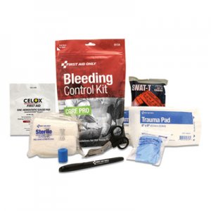 First Aid Only Core Pro Bleeding Control Kit, 5 x 10 x 3 FAO91134 91134