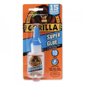 Gorilla Glue Super Glue, 0.53 oz, Dries Clear, 4/Carton GOR7807101CT 7807101CT