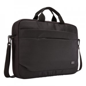 Case Logic Advantage Laptop Attache, For 15.6" Laptops, 16.1 x 2.8 x 13.8, Black CLG3203988 3203988