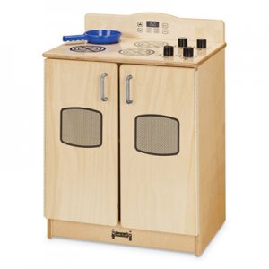 Jonti-Craft Culinary Creations Birch Kitchen, Stove, 20w x 15d x 27h, Birch JNT2409JC 2409JC