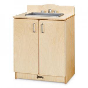 Jonti-Craft Culinary Creations Birch Kitchen, Sink, 20w x 15d x 27h, Birch JNT2408JC 2408JC