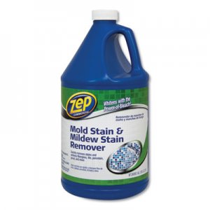 Zep Commercial Mold Stain and Mildew Stain Remover, 1 gal, 4/Carton ZPEZUMILDEW128C ZUMILDEW128