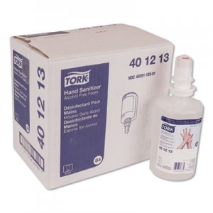 Tork Premium Alcohol-Free Foam Sanitizer, 1 L Bottle, 6/Carton TRK401213 401213