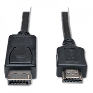 Tripp Lite DisplayPort to HDMI Cable Adapter (M/M), 10 ft., Black TRPP582010 P582-010
