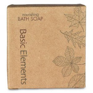 Basic Elements Bath Soap Bar, Clean Scent, 1.41 oz, 200/Carton OGFSPBELBH SP-BEL-BH