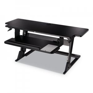 3M Precision Standing Desk, 42" x 23.2" x 6.2" to 20", Black MMMSD70B SD70B