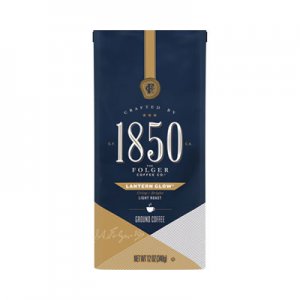 1850 Coffee, Lantern Glow, Light Roast, Ground, 12 oz Bag FOL60513 2550060513