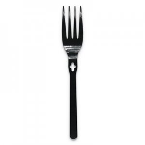 WeGo Fork Polystyrene, Fork, Black, 1000/Carton WEG54101101 54101101