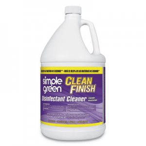 Simple Green Clean Finish Disinfectant Cleaner, 1 gal Bottle, Herbal, 4/CT SMP01128 2810000401128