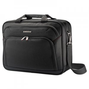 Samsonite Xenon 3 Toploader Briefcase, 16.5" x 4.75" x 12.75", Polyester, Black SML894331041 894331041