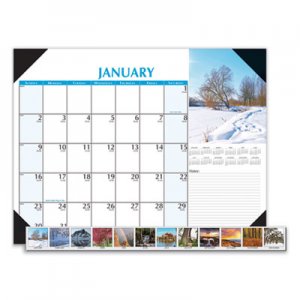 House of Doolittle Earthscapes Scenic Desk Pad Calendar, 18.5 x 13, 2021 HOD1476 1476