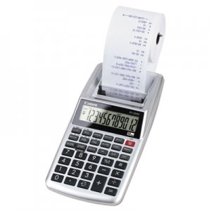 Canon P1-DHV 12-Digit Palm Printing Calculator, Purple Print, 2 Lines/Sec CNM2203C001 2203C001
